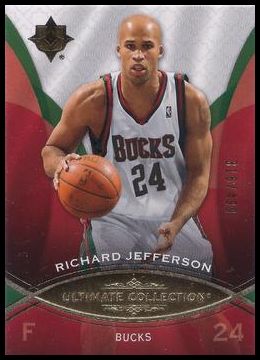 2008-09 Upper Deck Ultimate Collection 44 Richard Jefferson